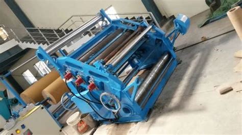 Oblique Type Single Face Paper Corrugating Machine At Rs 900000 Paper