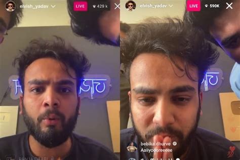 Bigg Boss Ott 2 Winner Elvish Yadav Breaks Mc Stans Instagram Live