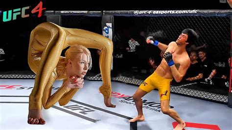 Bruce Lee Vs Zlata Gunthel EA Sports UFC 4 YouTube