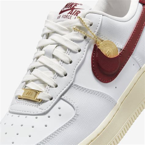 Nike Air Force 1 Low Photon Dust Team Red DV7584 001 Release Date SBD