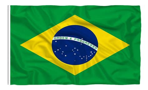 Bandeira Do Brasil Tecido Resistente Mastro E Parede Parcelamento