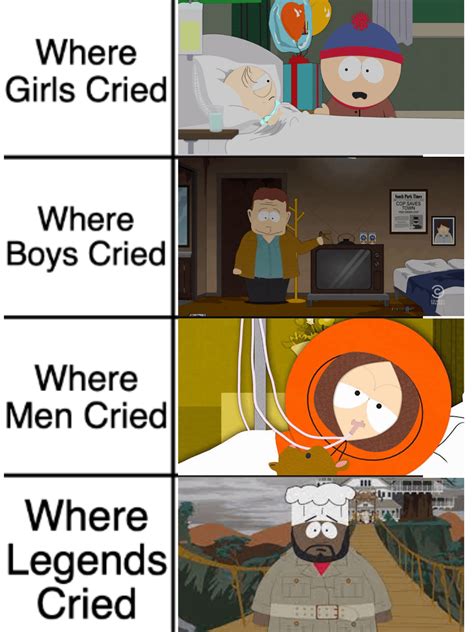 I Recreated This Meme But With South Park Scenes R Southpark