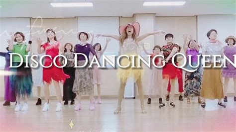 Disco Dancing Queen Linedance Demobeginner디스코 댄싱퀸초급라인댄스abba Mamma