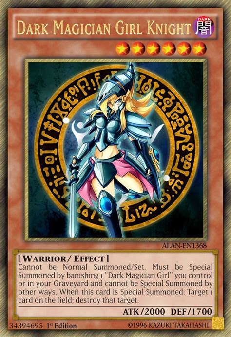 Yugioh Orica Orichalcos Magician Girl Holo Custom Card