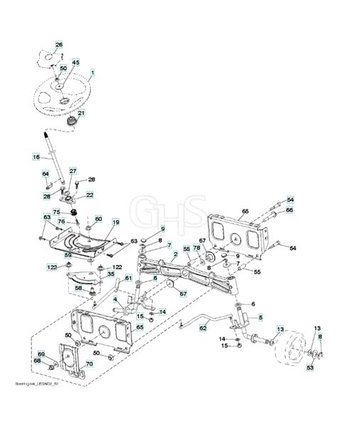 Husqvarna Gt52Xls Steering GHS