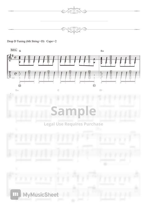 John Lennon Stand By Me Solo Guitar Sheets By Daisuke Minamizawa