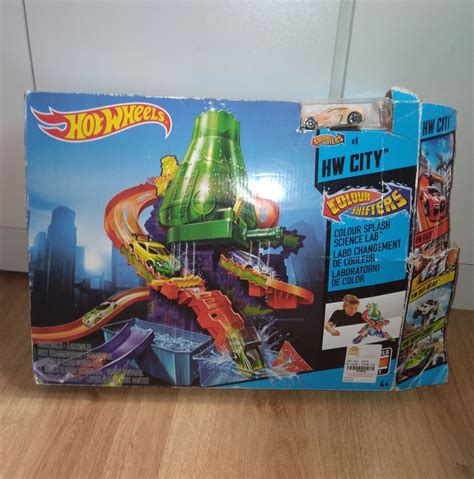 Pista Hot Wheels Estação Científica Completa Brinquedo Mattel Usado enjoei