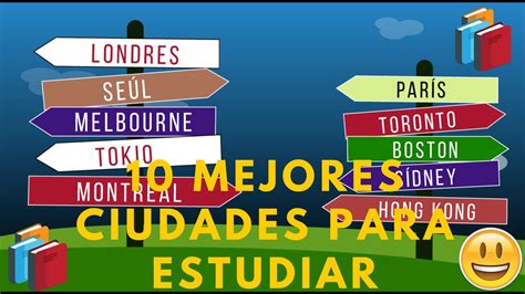 Las 10 Mejores Ciudades Para Estudiar Y Emigrar 2019 YouTube