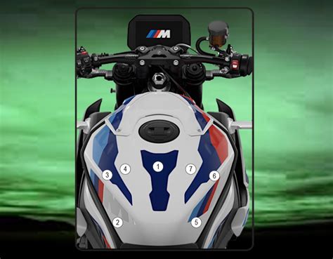 Tank Paint Protection Kit BMW M 1000 R 2023 2024 Eazi Grip Eazi Guard