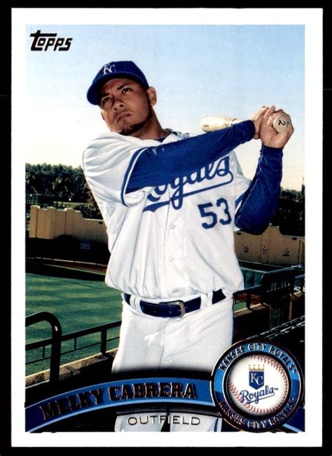 2011 Topps Melky Cabrera Kansas City Royals 332 EBay