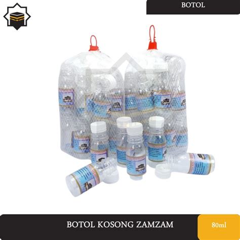 Jual Botol Kosong Air Zam Zam ISI Zam Zam 80ml 25pcs Oleh Oleh Haji Dan