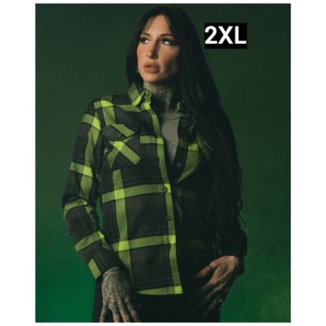 Dixxon Tops Dixxon Flannel Uranium Limited Edition Women Flannel