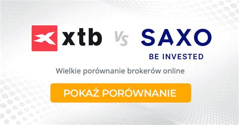 XTB vs Saxo Bank który broker jest lepszy w 2025 prawda