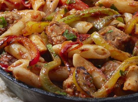 Easy Italian Sausage And Pepper Pasta Recipe Atonce