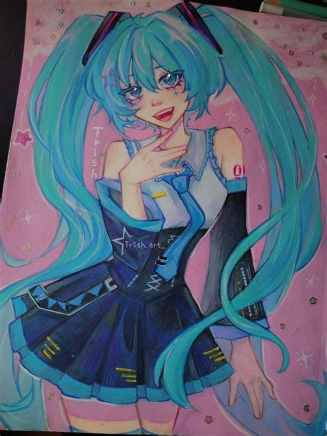 Mikuuu En Bocetos Bonitos Dibujos Bonitos Chicas Arte C Mico