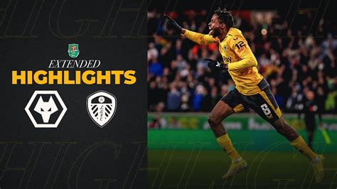 Magic From Boubacar Traore Wolves 1 0 Leeds United Carabao Cup