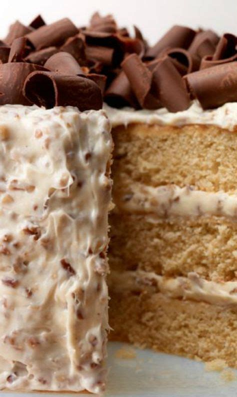 Southern Praline Cake Sweet And Moist Layered Cake Is Topped With