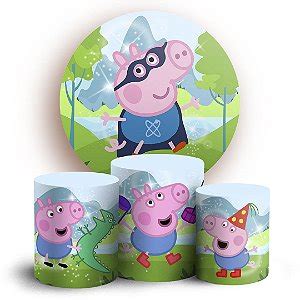 Trio Cilindro Peppa Pig Sublimado D El Stico Sublistamps