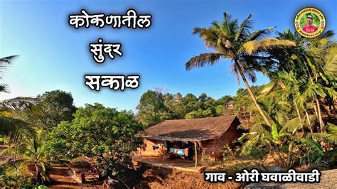 कोकणातील शांत आणि सुंदर सकाळ😍🌞पक्षांचा किलबिलाट😍कोकण Vloge🌴 ️ कोकणकरrg Viral Youtube