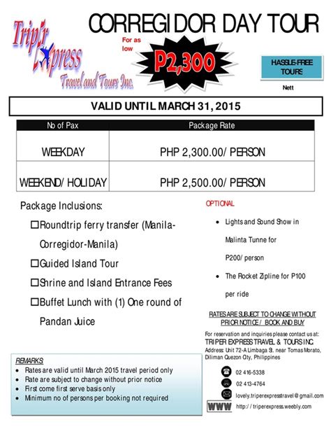 Corregidor Island Tour Package 2024 - Amelie Malvina