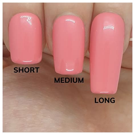 Nail Shape And Sizing Guide Creative Nails