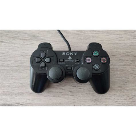 Manette Dualshock 2 Noir Ps2 Ps1 Sony Joystick Scph 10010 B33 3