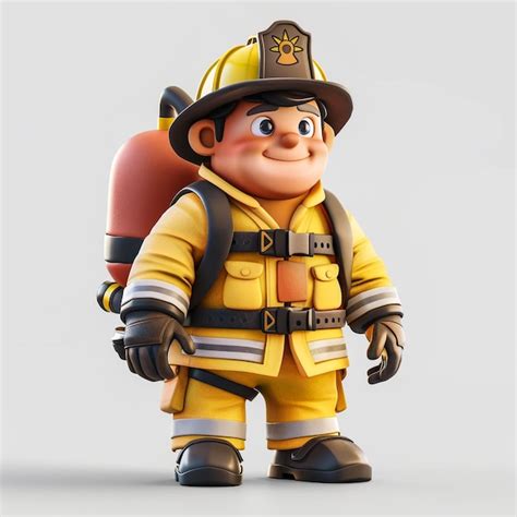 Premium Photo A Lego Fireman With A Firefighter Uniform And Fireman