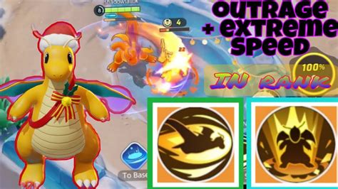 Dragonite Extreme Speed Outrage Pokemon Unite Youtube