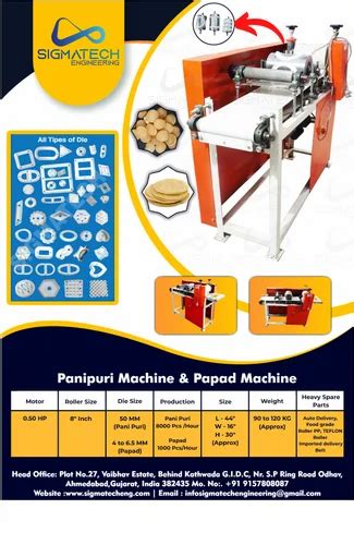 Mini Papad Making Machine At Rs Automatic Papad Making Machine