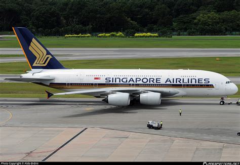 9V SKD Singapore Airlines Airbus A380 841 Photo By Aldo Bidini ID