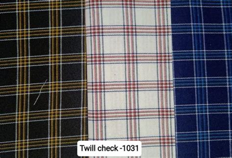 Yarn Dyed Check Shirt Fabric Machine Wash At Rs 61 Meter In Delhi ID