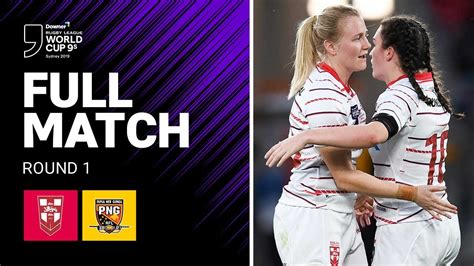 England V Papua New Guinea 2019 Women S Rugby League World Cup 9s