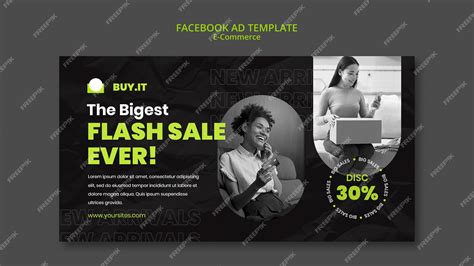 Free Psd Flat Design E Commerce Template