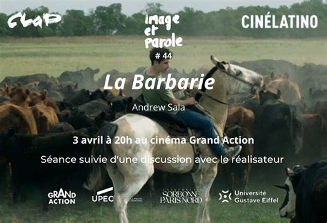 Avant Premi Re Du Film La Barbarie Andrew Sala Organis E Par Les