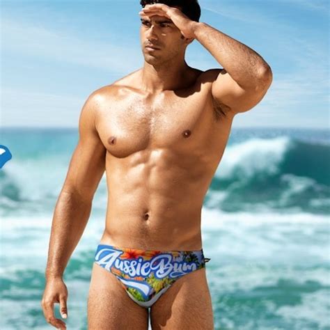 Men S Swim Brief Aussiebum Swimwear Bikini Brief Large EBay
