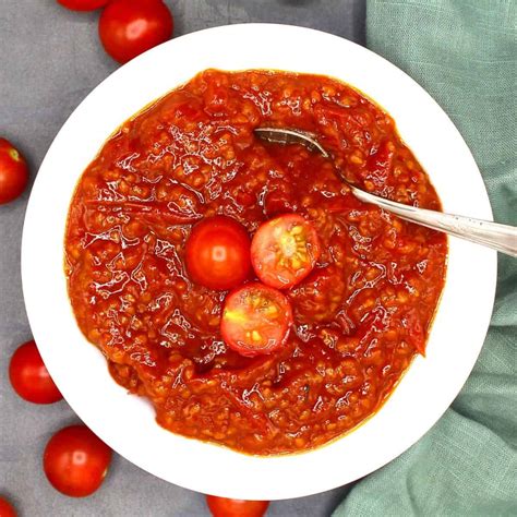 Simple Tomato Compote Holy Cow Vegan Longhealths