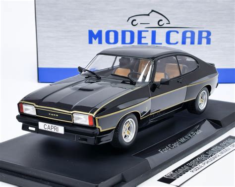 Kovov A Resin Modely Ford Capri Mk Ii X Pack Black Gold Mcg