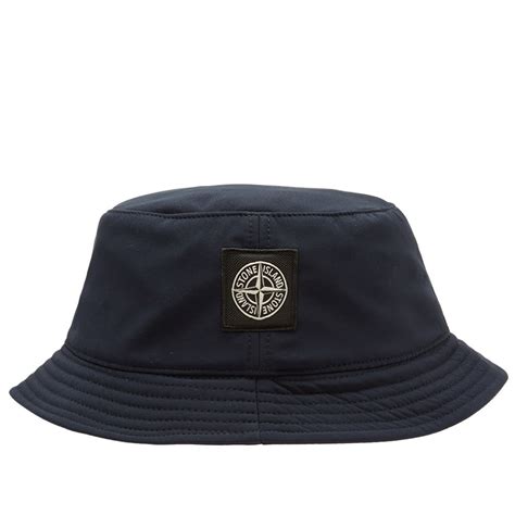 Stone Island Bucket Hat Navy