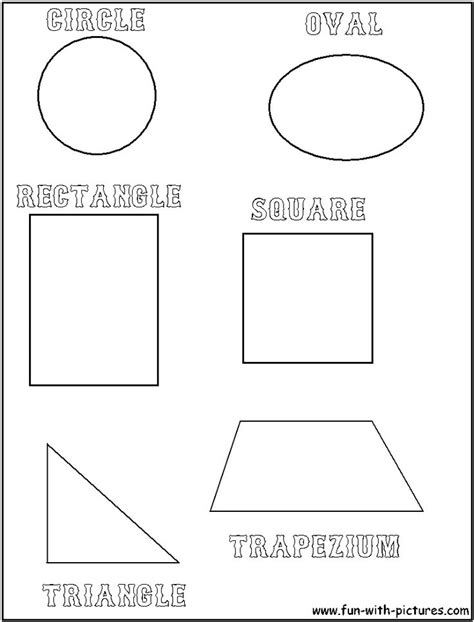 Geometric Shapes Printables