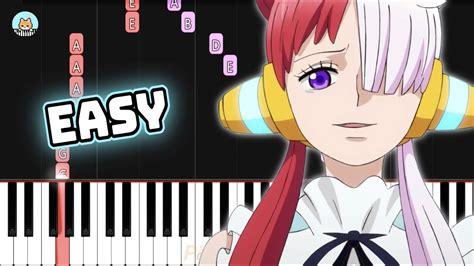 [full] One Piece Film Red New Genesis 新時代 Ado Easy Piano