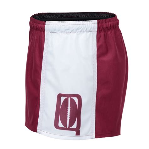 Buy Qld Maroons Hero Footy Shorts State Of Origin Queensland