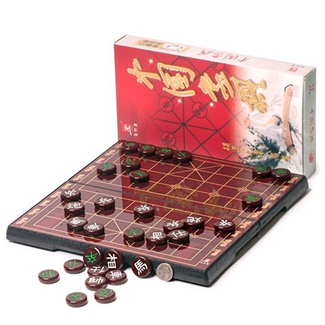 [KAKA] Magnetic Chinese Chess Set Large Imitation Jade Magnetic Chess ...