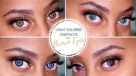 Best Contacts For Dark Eyes Multicolorlab Colored Contacts Try On