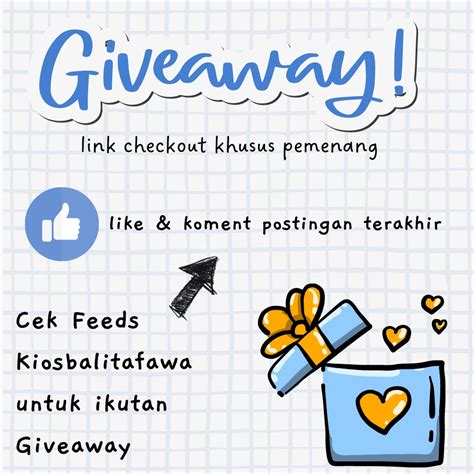 Jual Link Pemenang Giveaway KHUSUS PEMENANG Shopee Indonesia