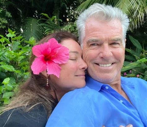 Pierce Brosnan And Wife Keely Pose For Very Rare Photo To Mark Son S College Graduation