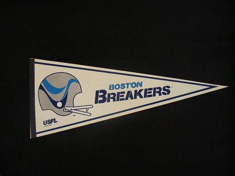 Boston Breakers Usfl 1983 Football Helmets Professional Football