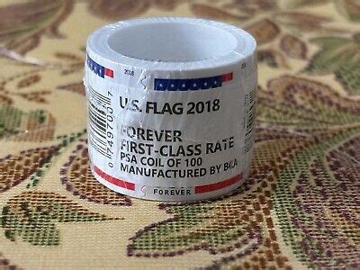 Rolls Of Usps Authentic Forever Stamps Total Free Shipping Ebay