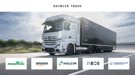 Daimler Truck Starts Customer Trials With The H Hydrogen Truck And