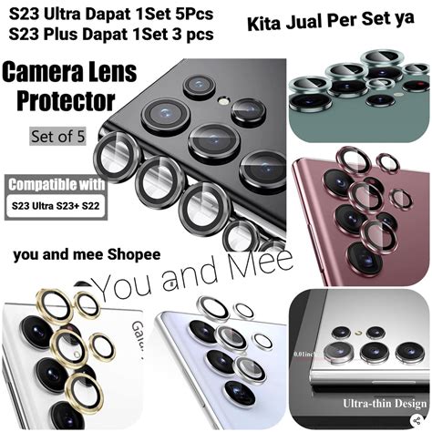 Jual New 1 Set RING 5 Camera Full Frame Samsung S24 Plus S23 ULTRA