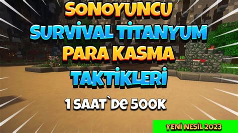 Saat De K Para Kasma Takt Kler Sonoyuncu Titanyum Youtube